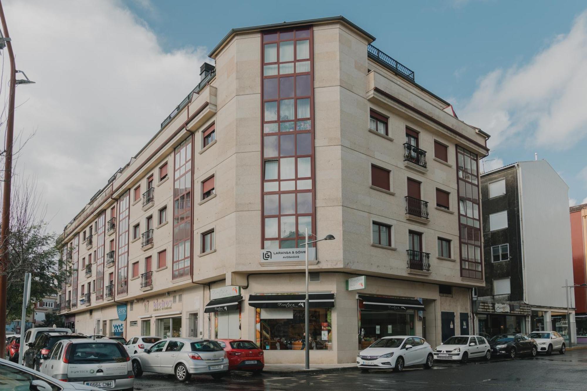 Apartamento Praza Do Concello The Way Negreira Exterior foto